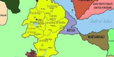 Ramani ya Ethiopia dola