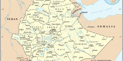 Ethiopia ramani ya shirika la